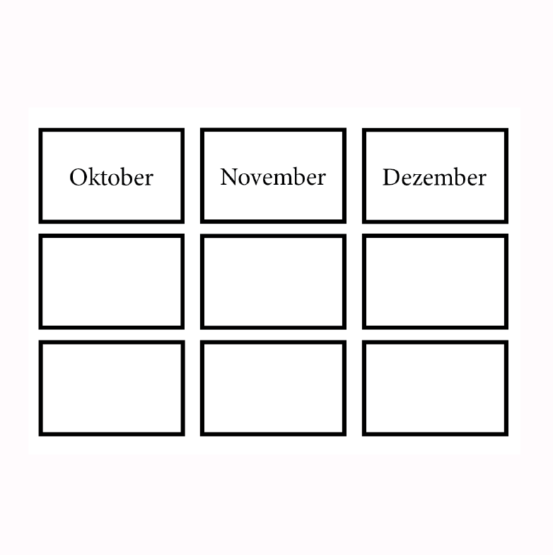 Monatsübersicht für Gemüse-Anbau-Karten – Bild 4