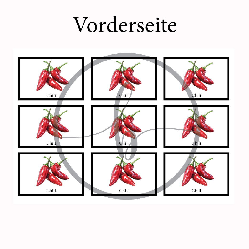 Chili Gemüse-Anbau-Karte – Bild 3